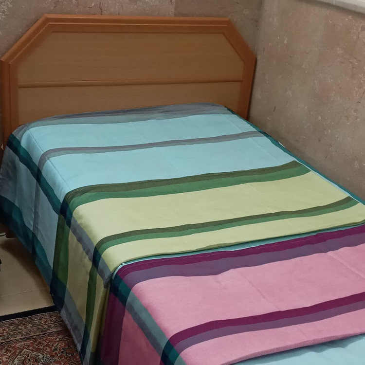 شمد ضخیم (رو تختی) تمام نخ یک نفره ابعاد ۱۶۰ در ۲۲۰