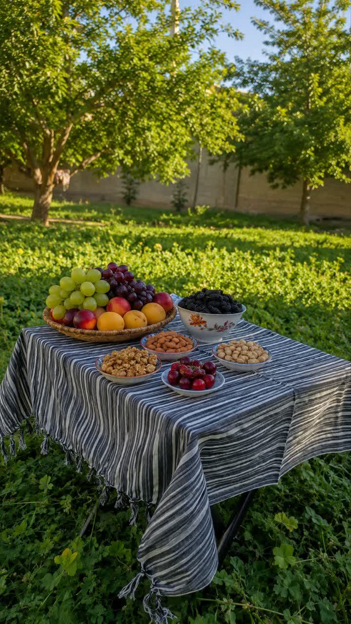 سفره تمام نخ یزدی طرح جنوبی