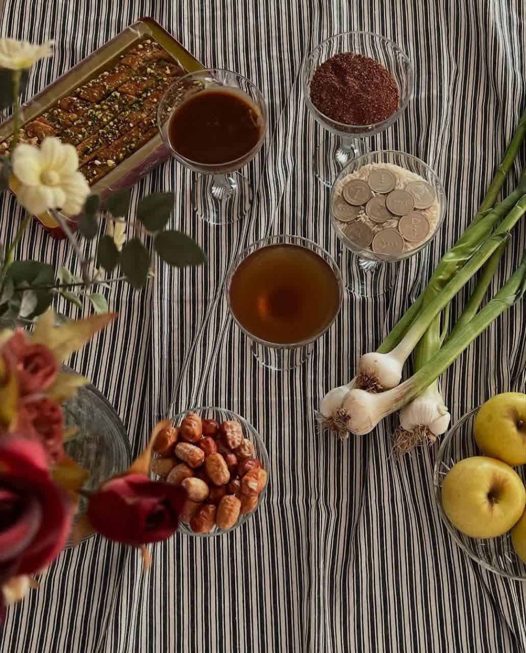 سفره نانتمام نخ یزدی ابعاد ۱ در۱