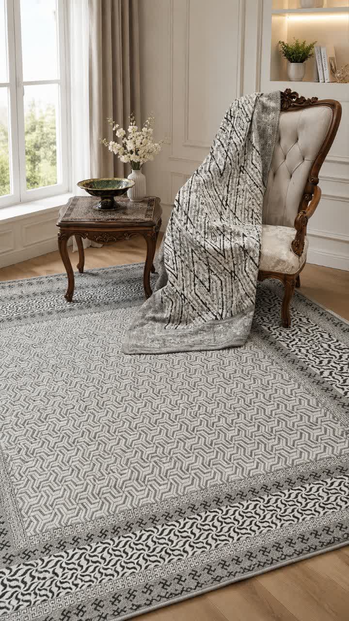 روفرشی مخمل شانل ۶متری(۲ در ۳)